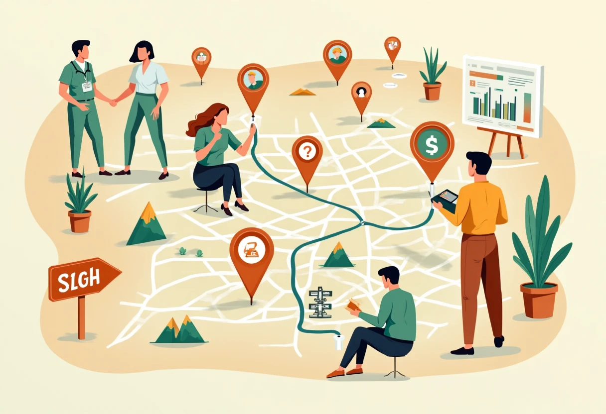 Mapa del mercado laboral en ingeniería de software