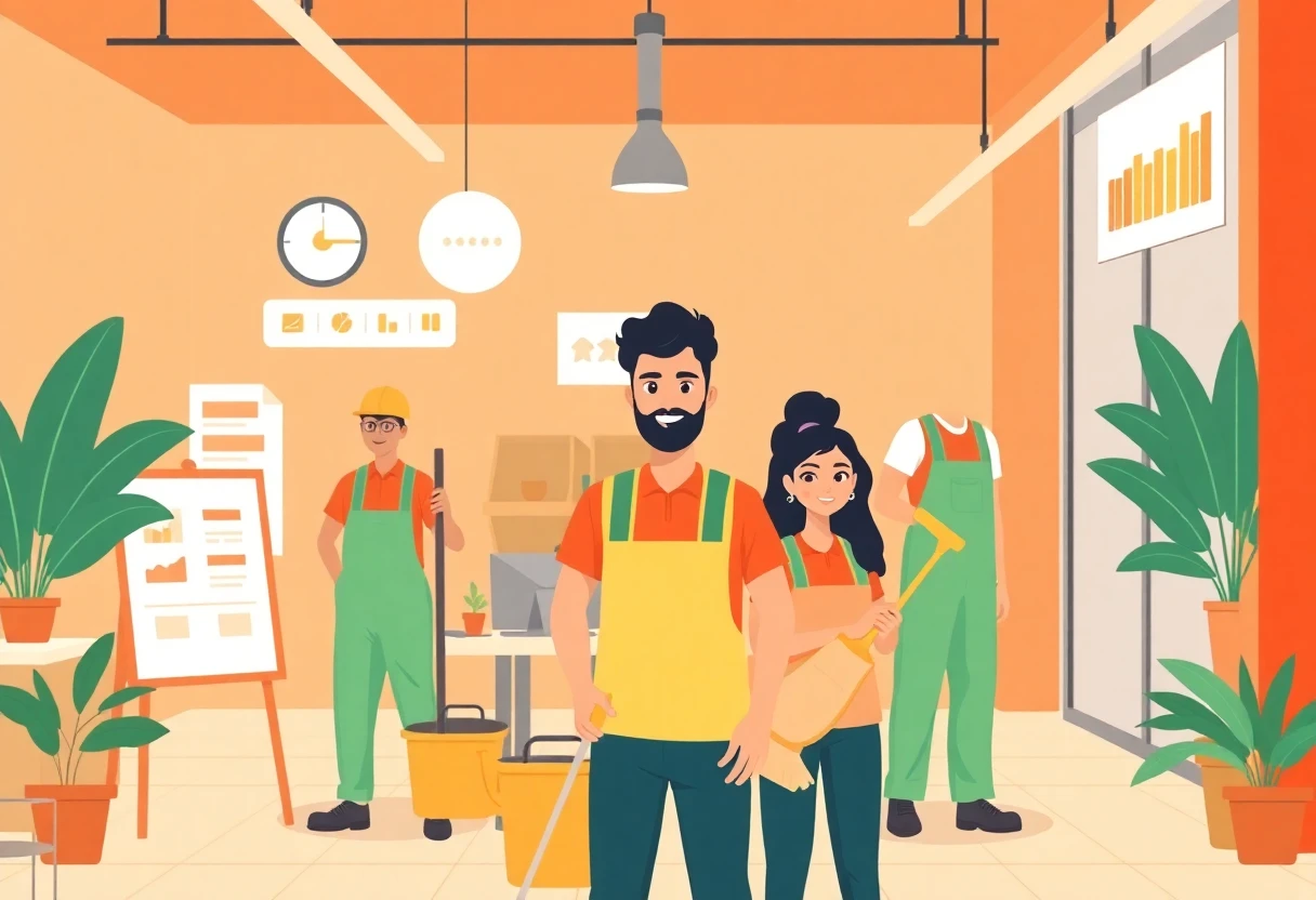 Realidad de trabajos de limpieza en Colombia