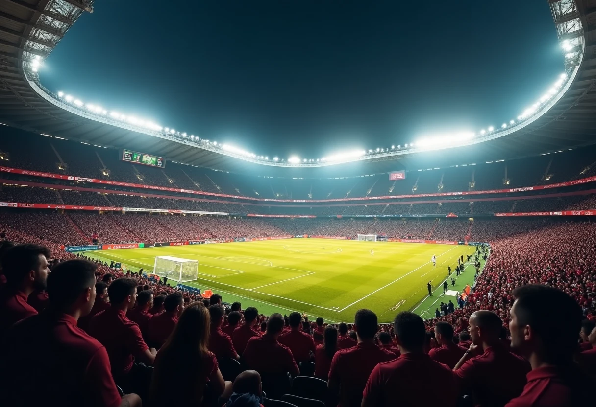 Ambiente vibrante en un partido del Mundial