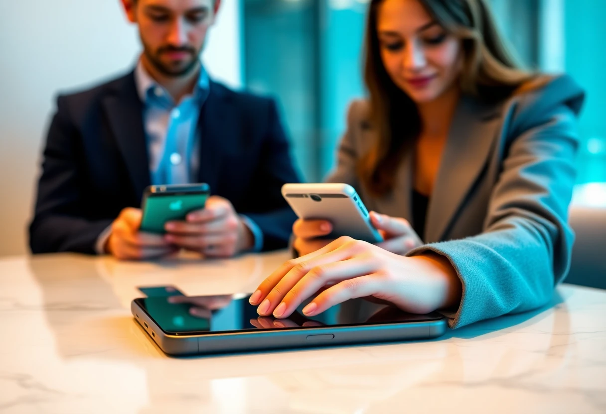Premium-Smartphone mit Reinigungs-App