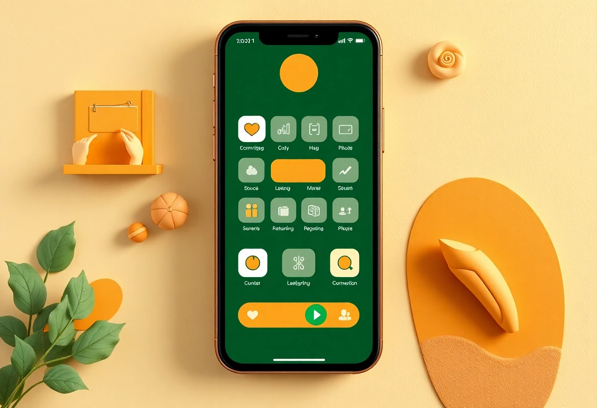 Luxuriöse App-Auswahl