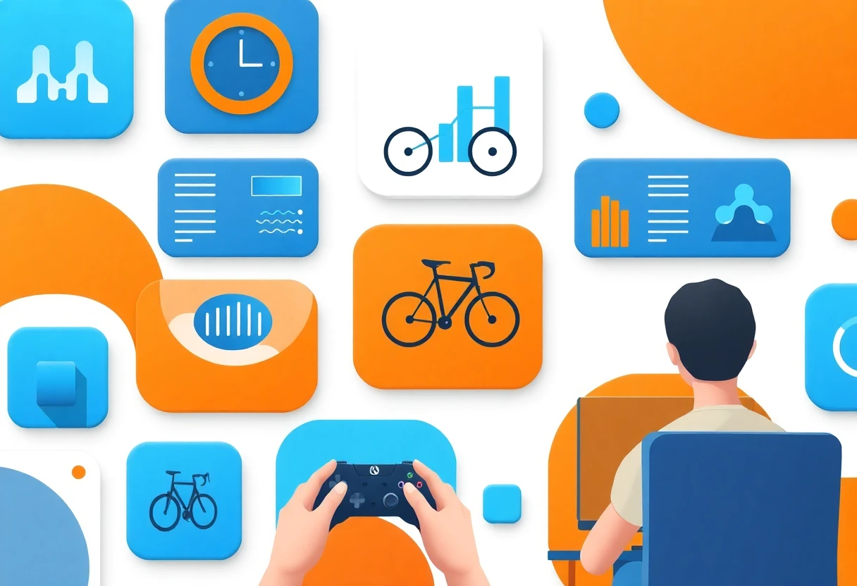 Fitness-Apps für Radfahren und mentale Gesundheit