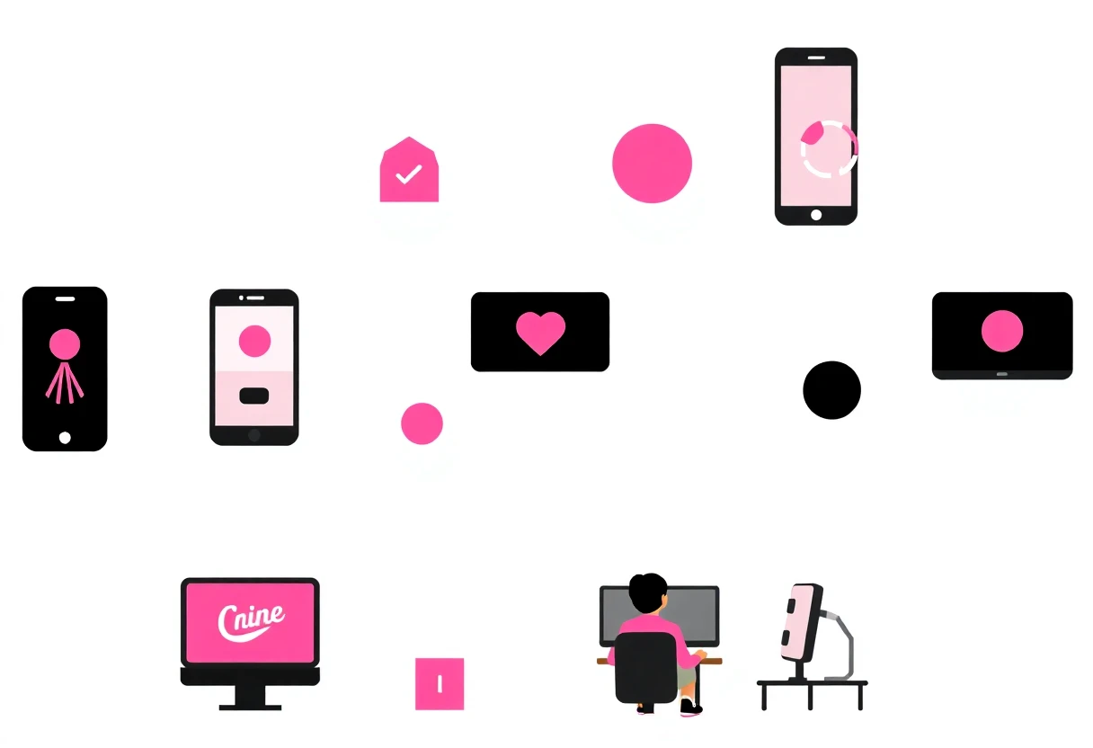 Fitness activity illustration