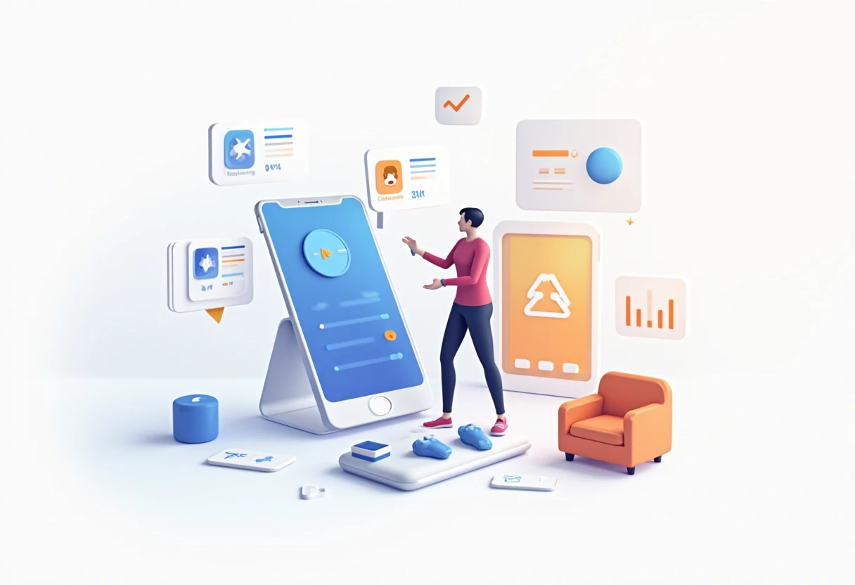 Vielfältige Online-Kurs-Apps