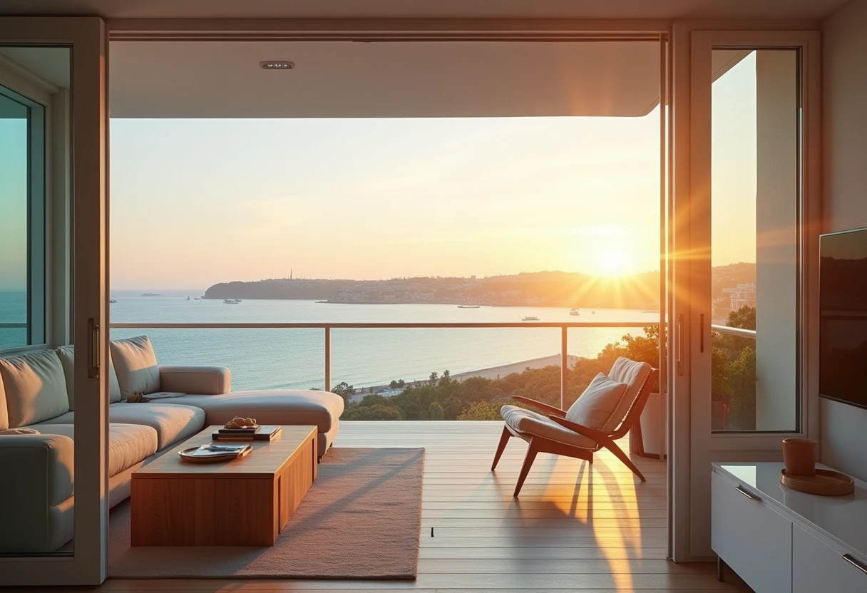 Apartment mit Hafenblick