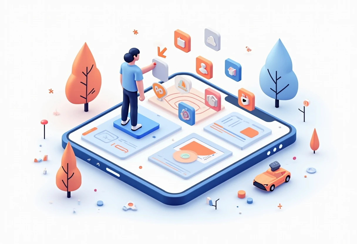 Vielseitige Social Media Apps