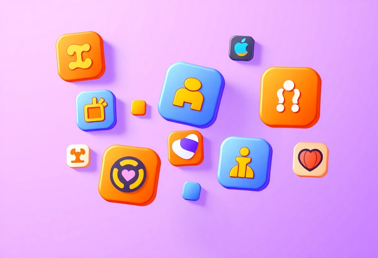 Top fitness app icons