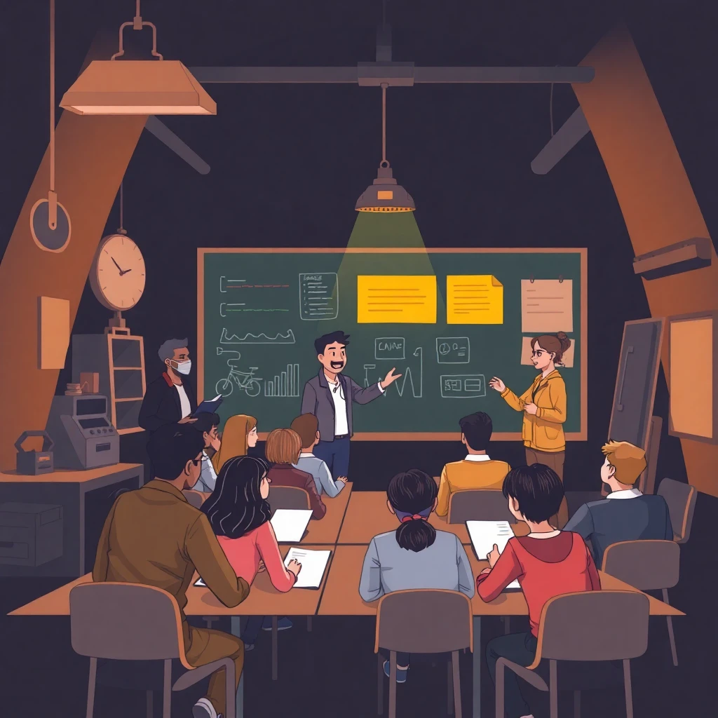 Engaged classroom