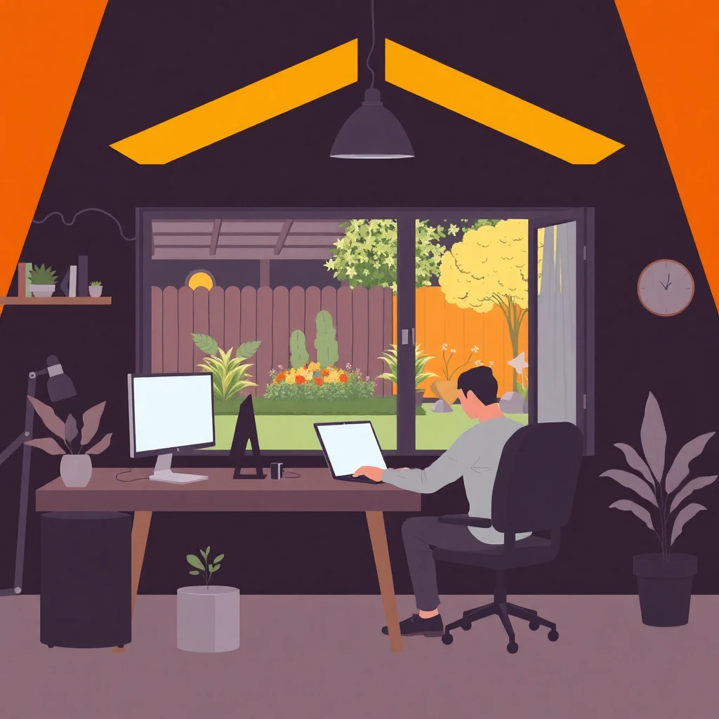 Trabajo remoto desde casa