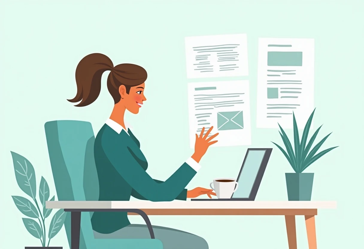 Revisando ofertas de empleo