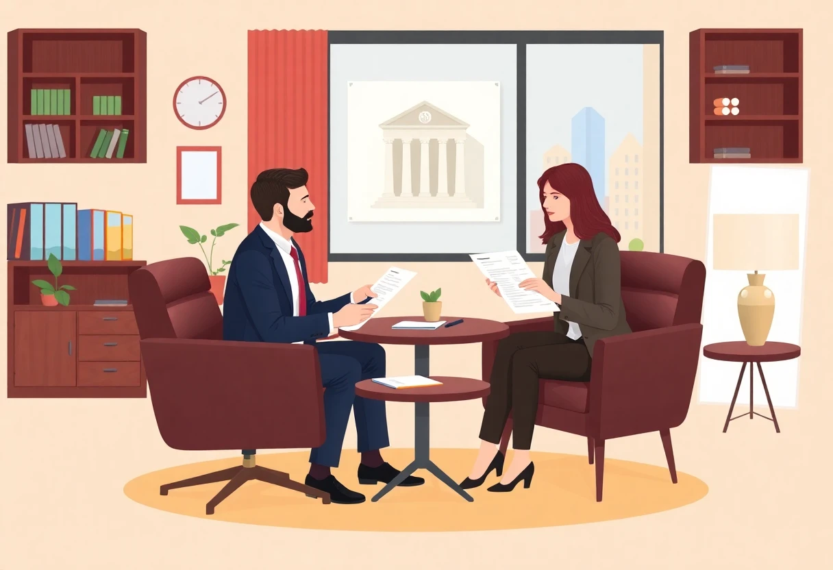 Discussing emergency loan options