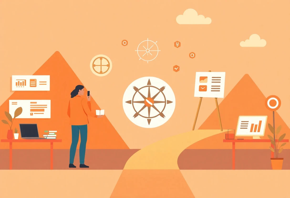 IT security and tech abstract