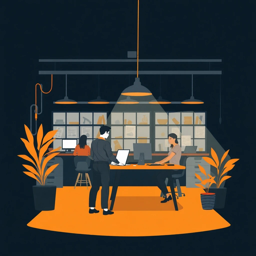 Ambiente de trabalho colaborativo