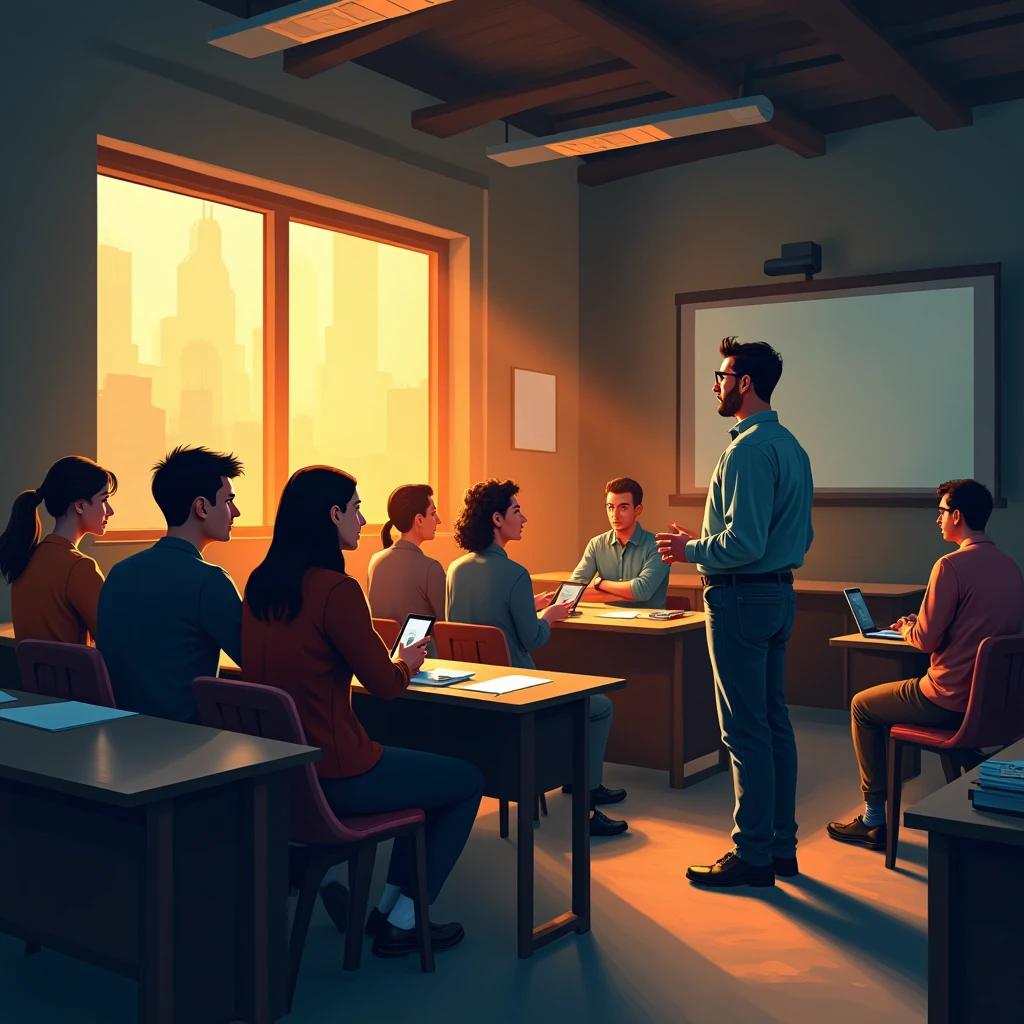 Clase en sesión