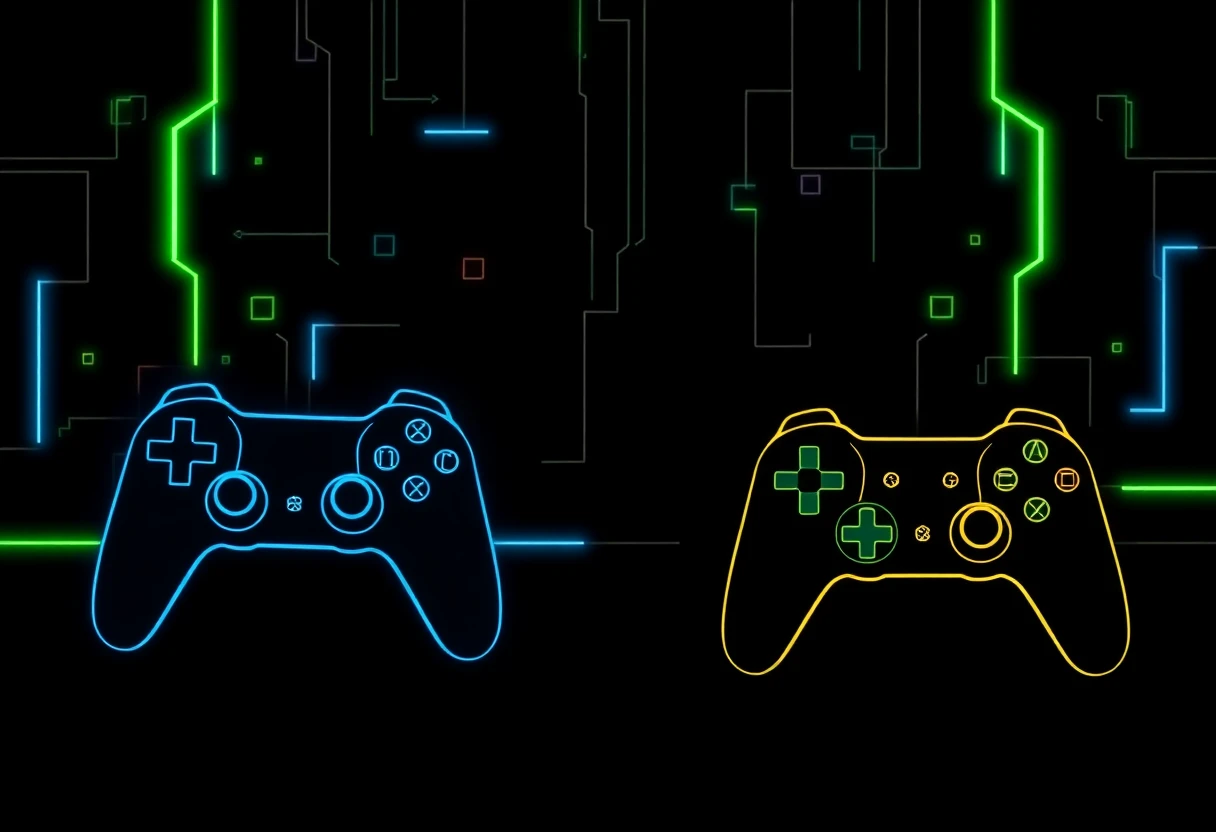 Tactical and action-packed gaming visuals