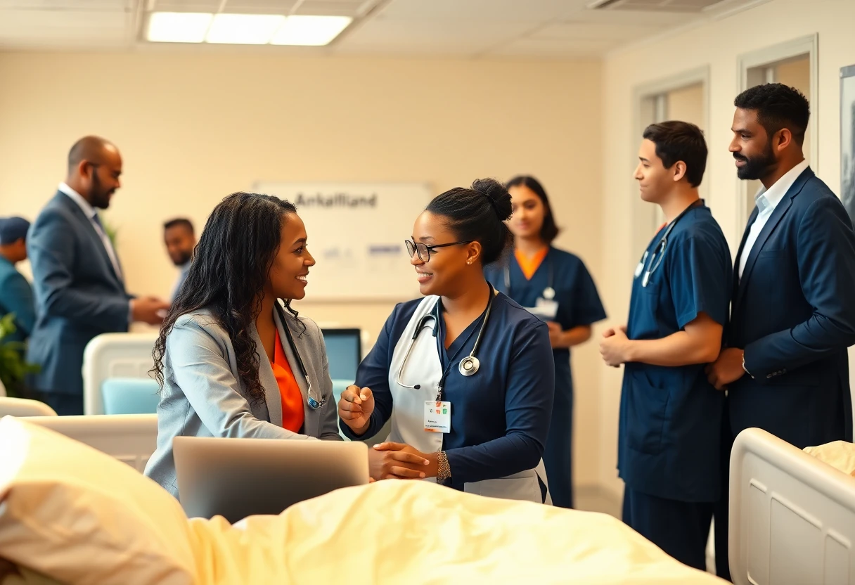 On-site healthcare environment