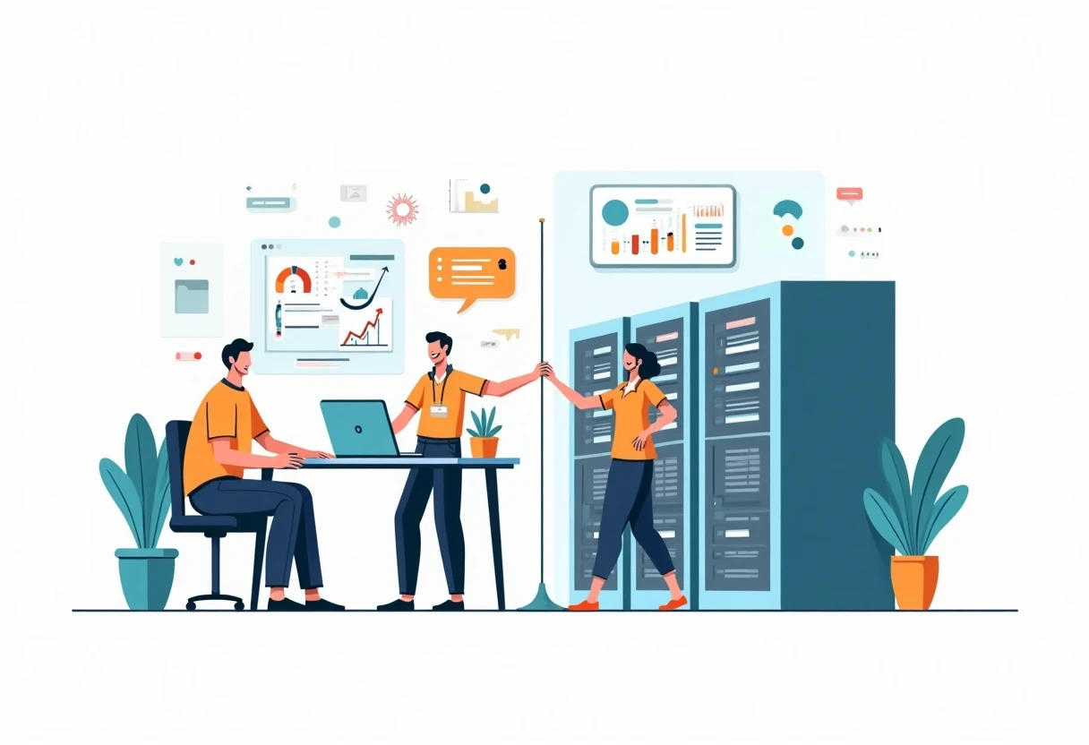 Comparing IT support and data center environments