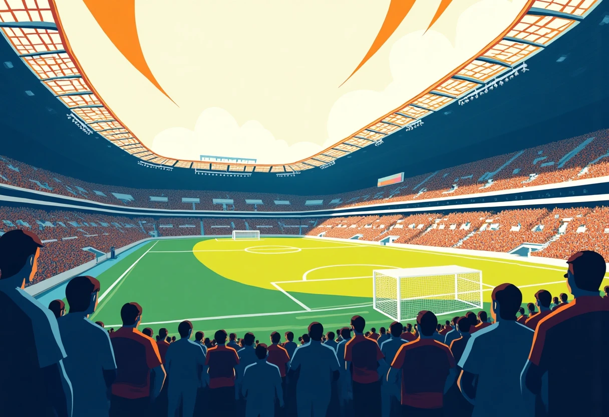 Coşkulu futbol etkinliği