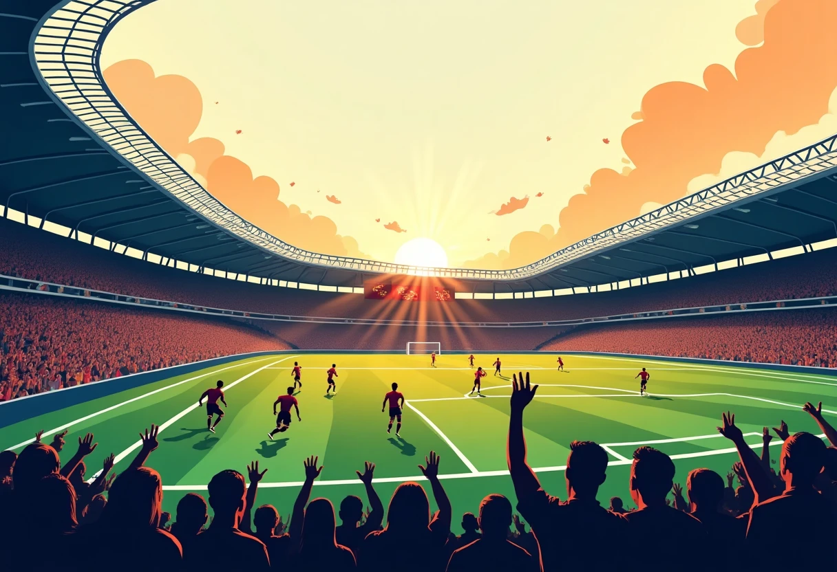 Majestätisches Stadion