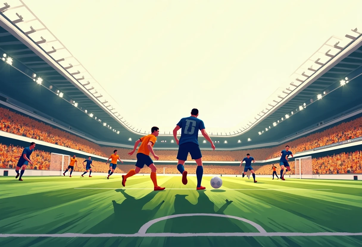 Spannung bei der FIFA Weltmeisterschaft