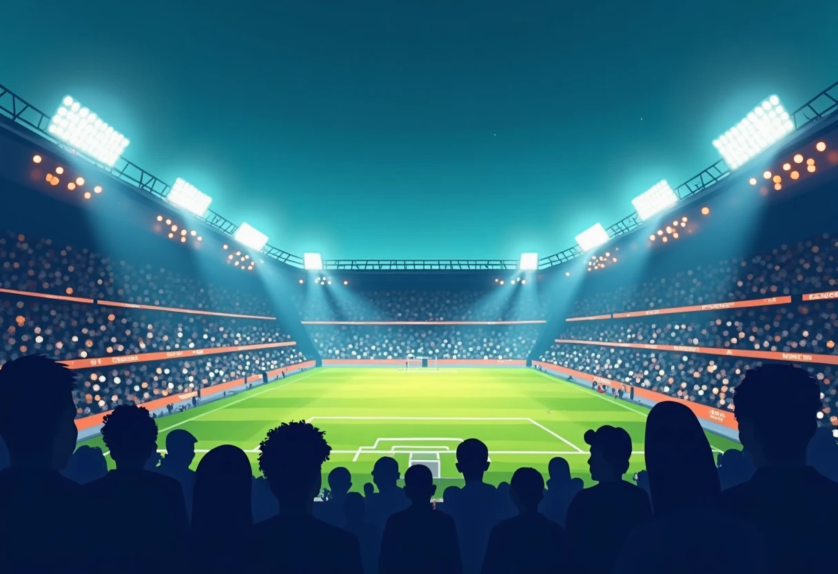FIFA World Cup stadium scene
