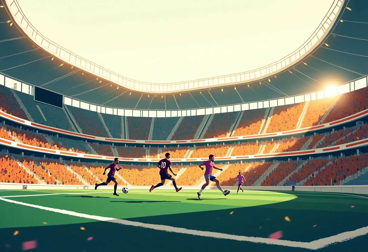 World Cup stadium atmosphere