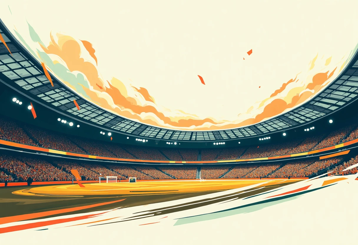Stadium anticipation for World Cup matches