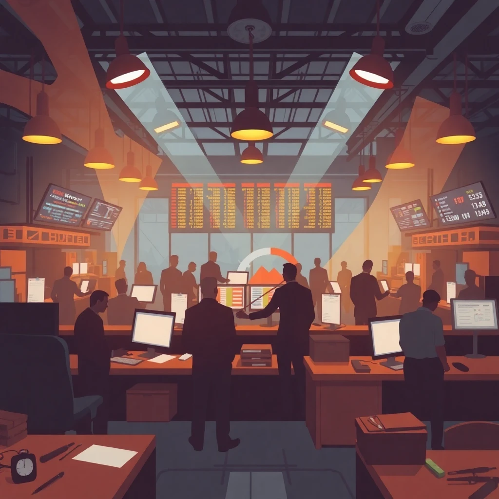 High-stakes finance environment
