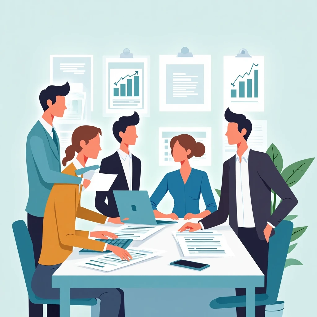 Collaborative finance team