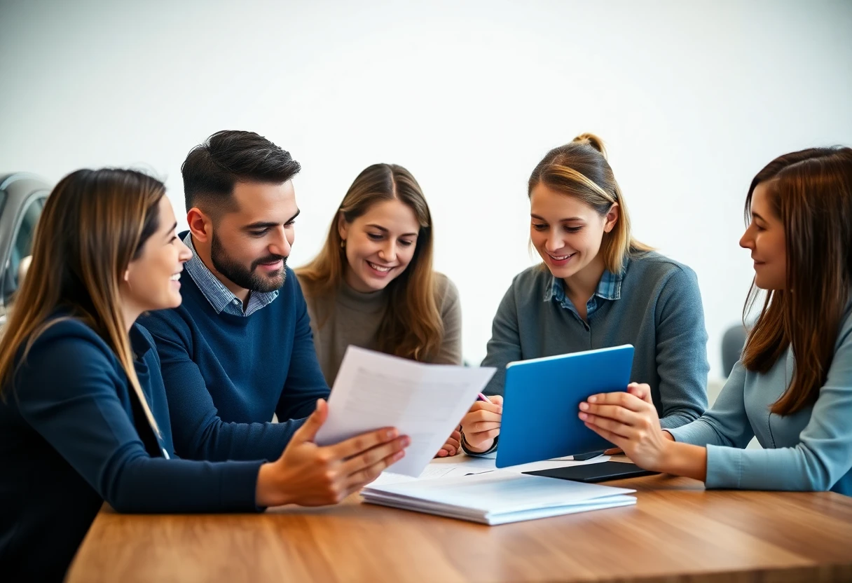 Comparando opções de financiamento de veículos