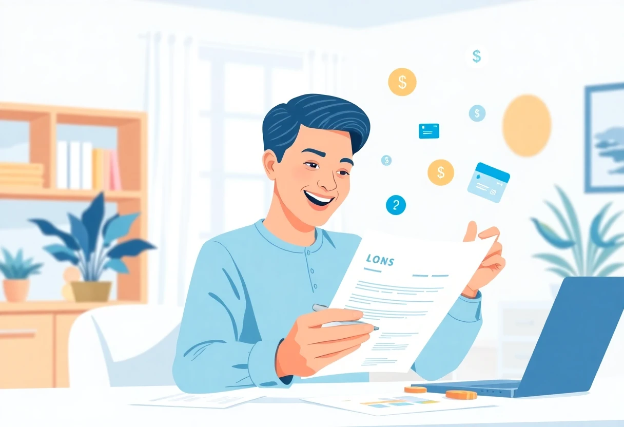 Reviewing loan documents with hope