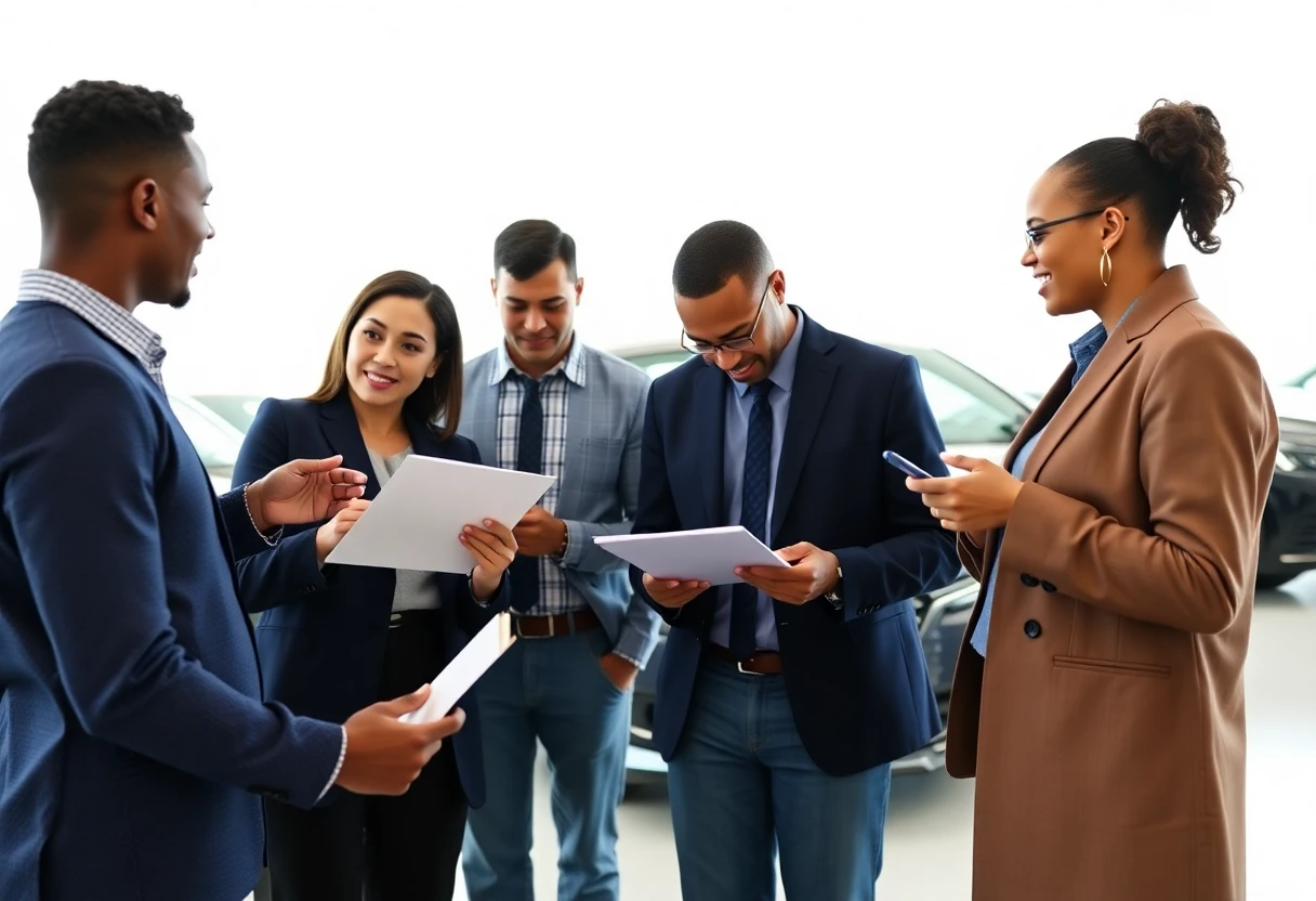 Discussing flexible auto loan options
