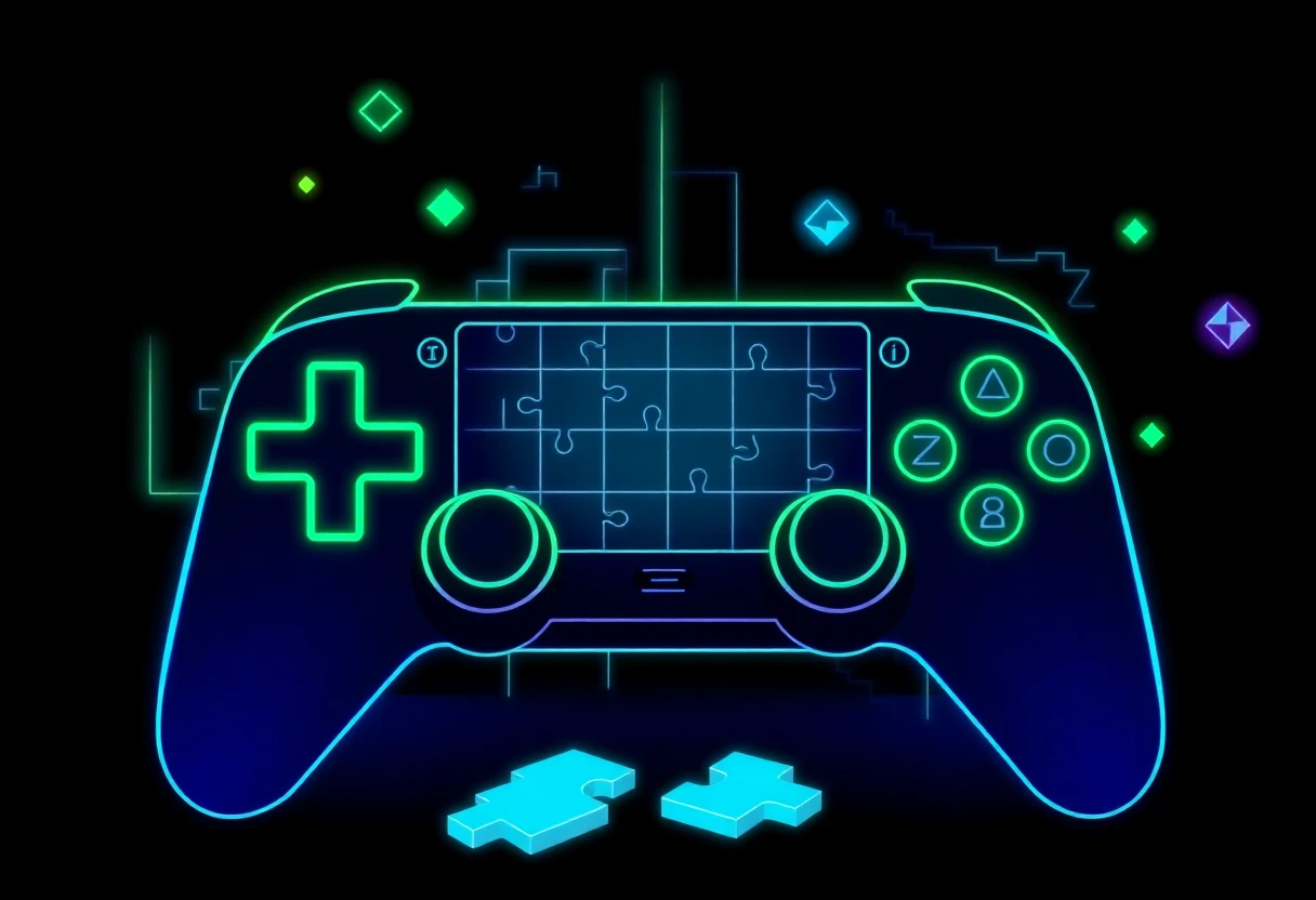 Engaging puzzle game concept