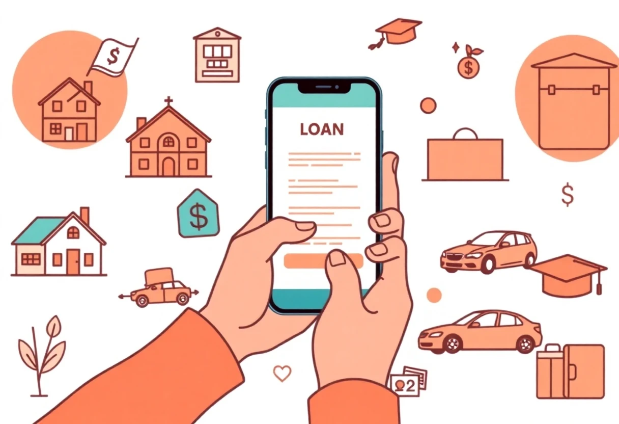 Applying for a loan online