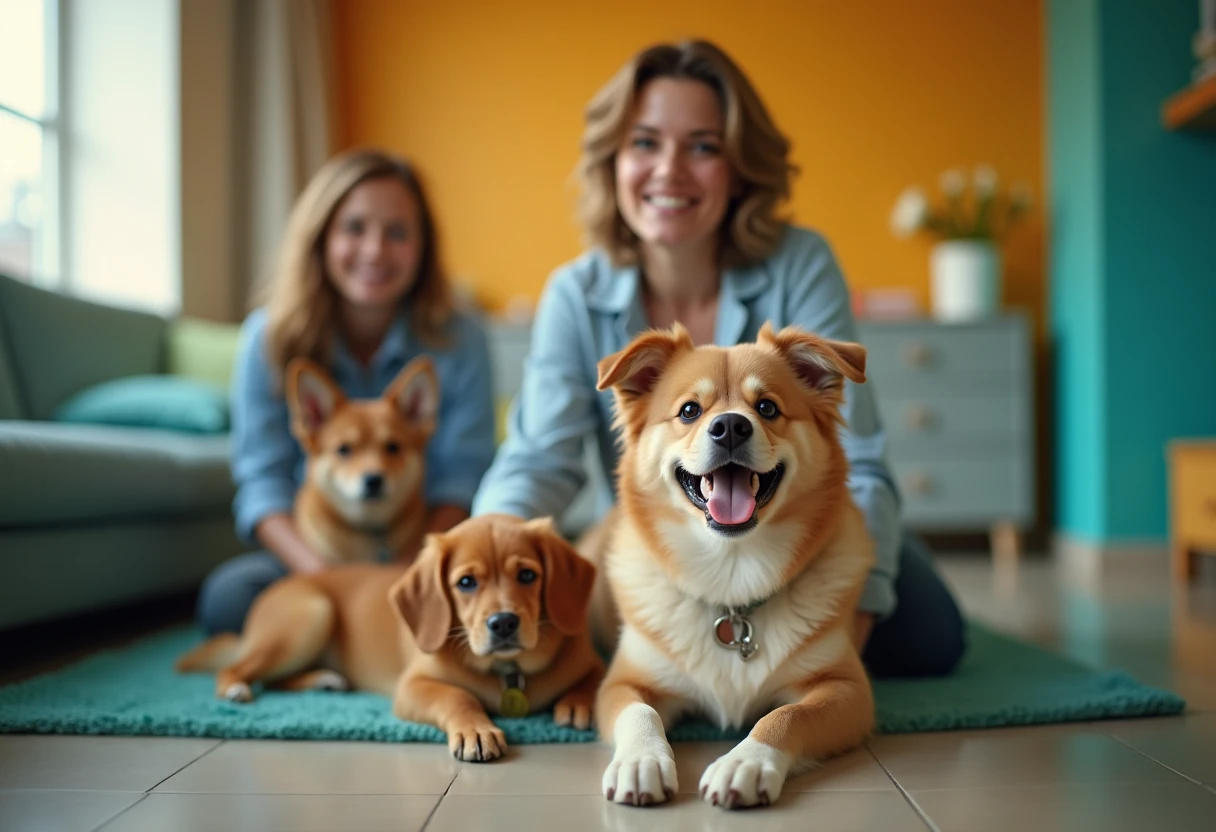 Friendly pet adoption center