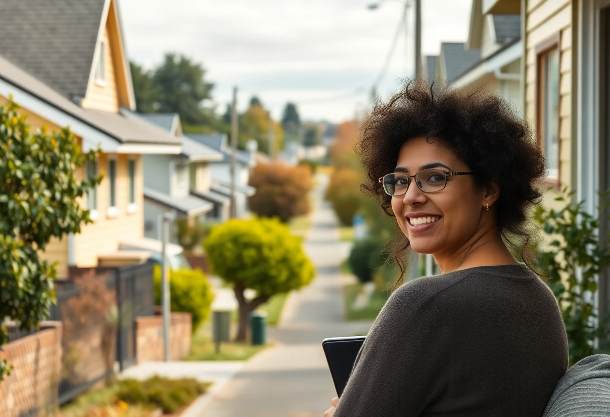 Auckland suburban street