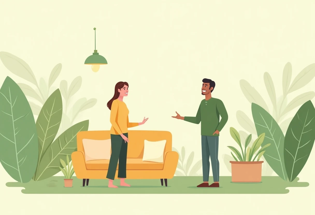 Discussing loan options