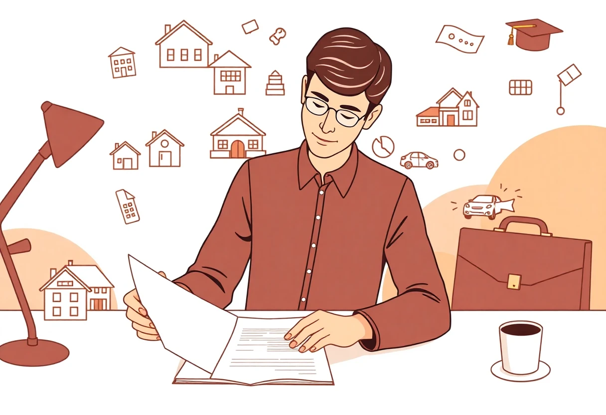 Reviewing loan documents