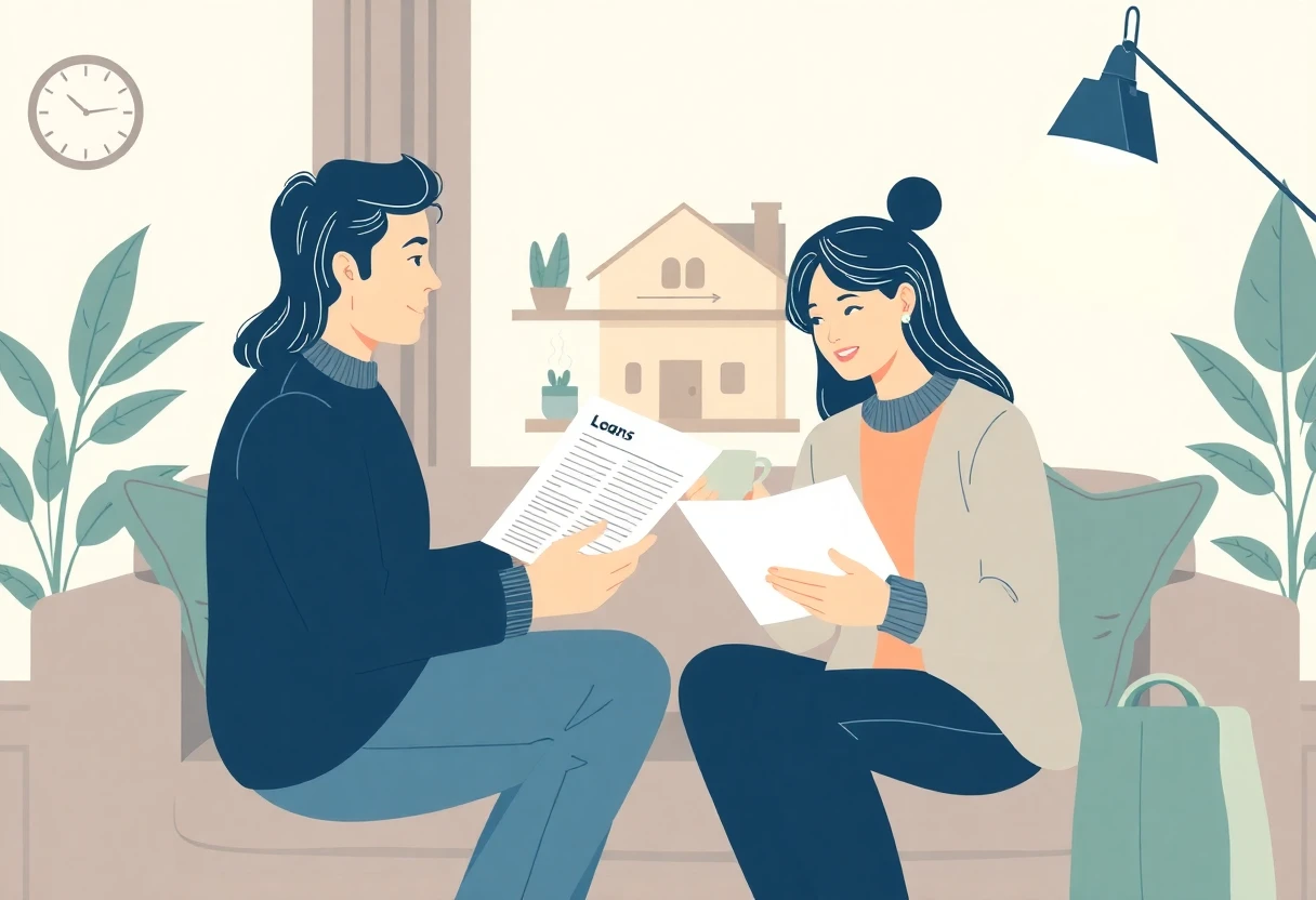Discussing community-focused loans