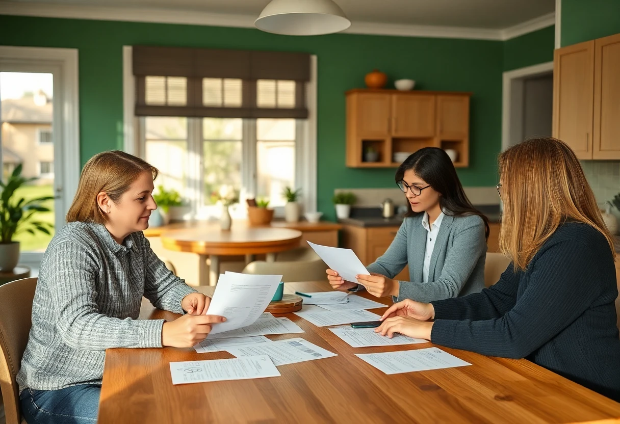 Reviewing loan options