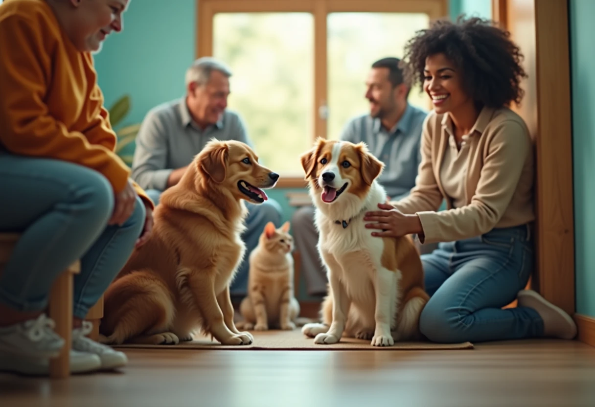 Pet adoption at a New Zealand SPCA