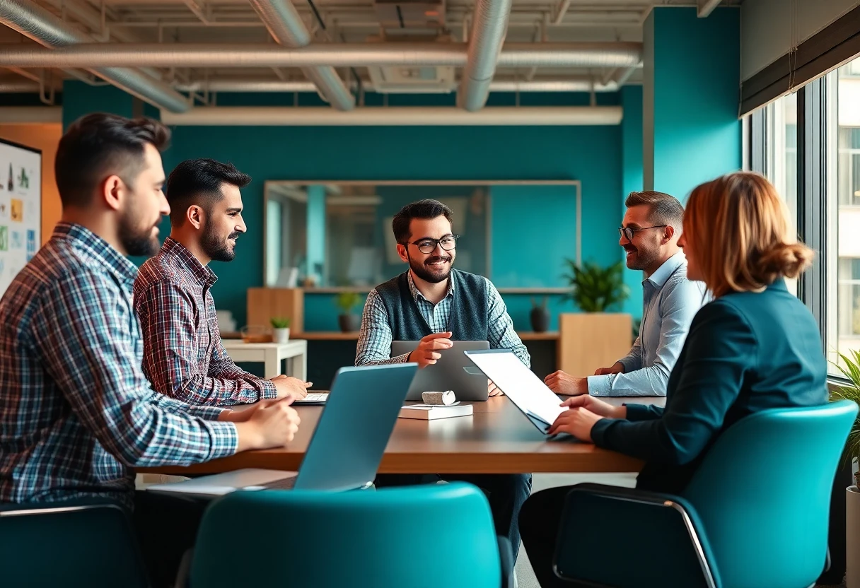 Logistics team collaboration