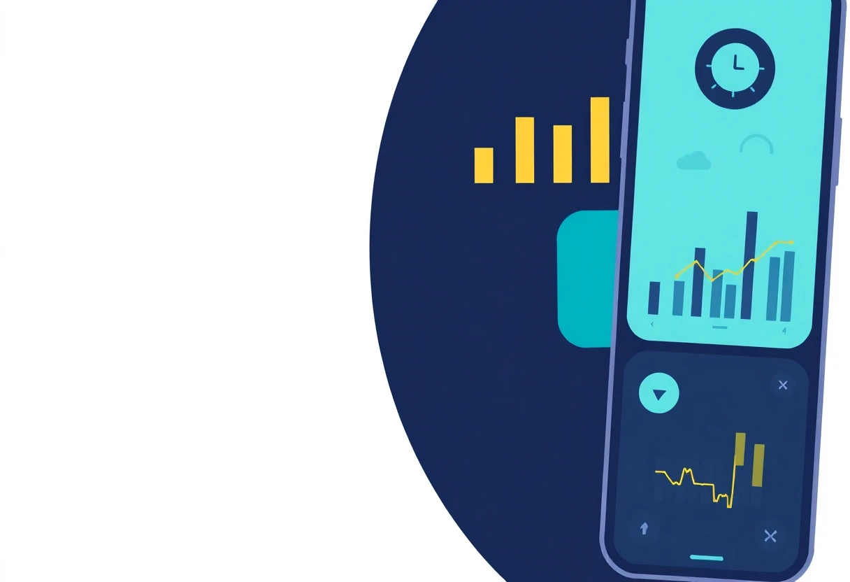 Fitness app data visualization