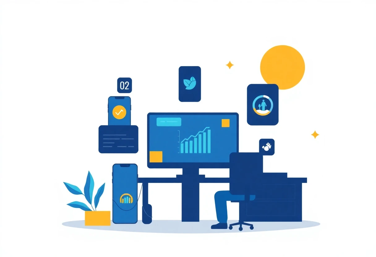 Wellness app icons