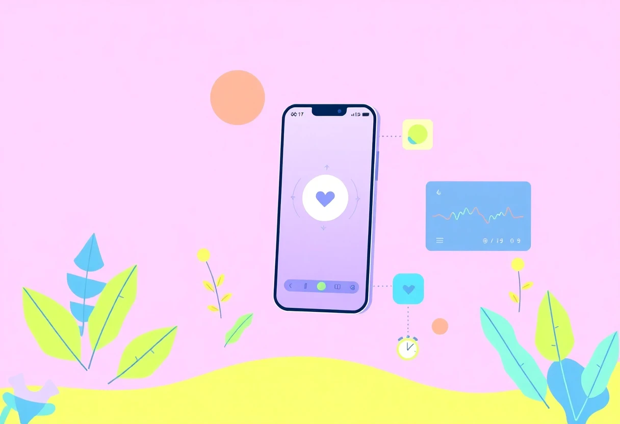 App per il monitoraggio della frequenza cardiaca