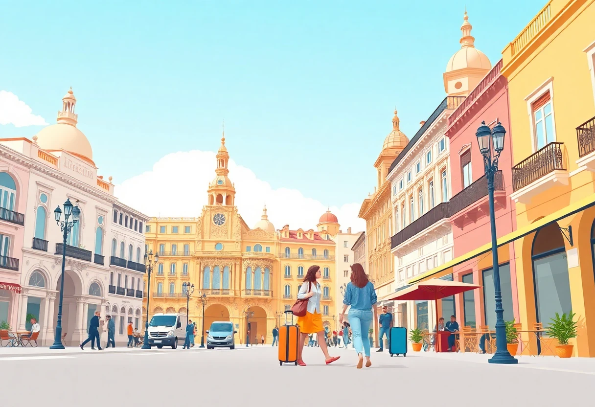 Valencias historische Stadtansichten
