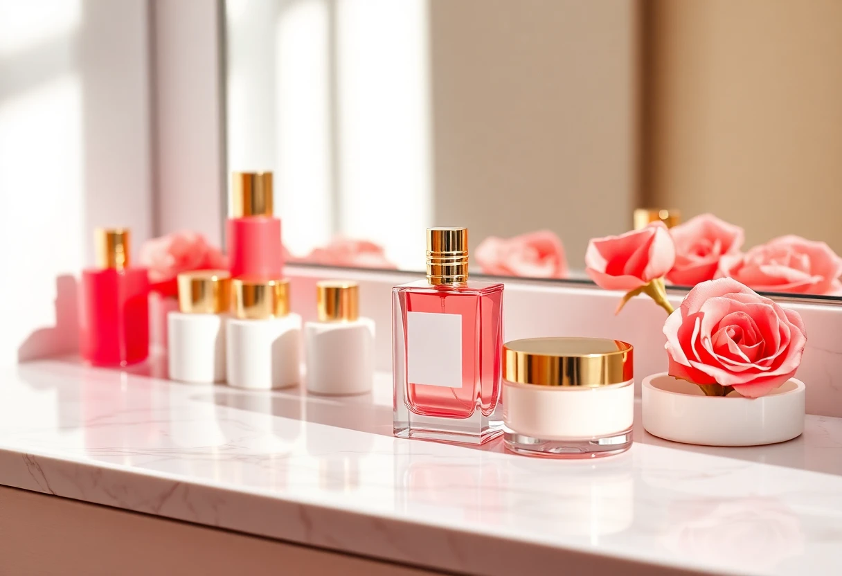 Luxury fragrance bottle