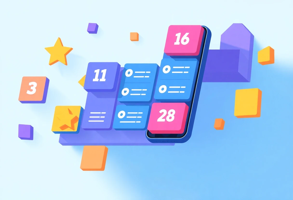 Premium social app interface