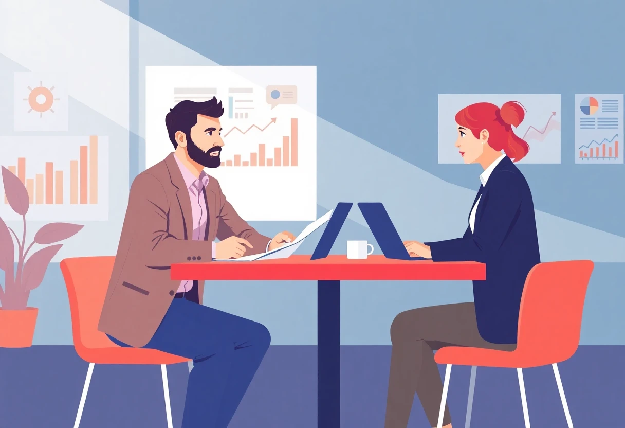 Ilustrație de management de proiect