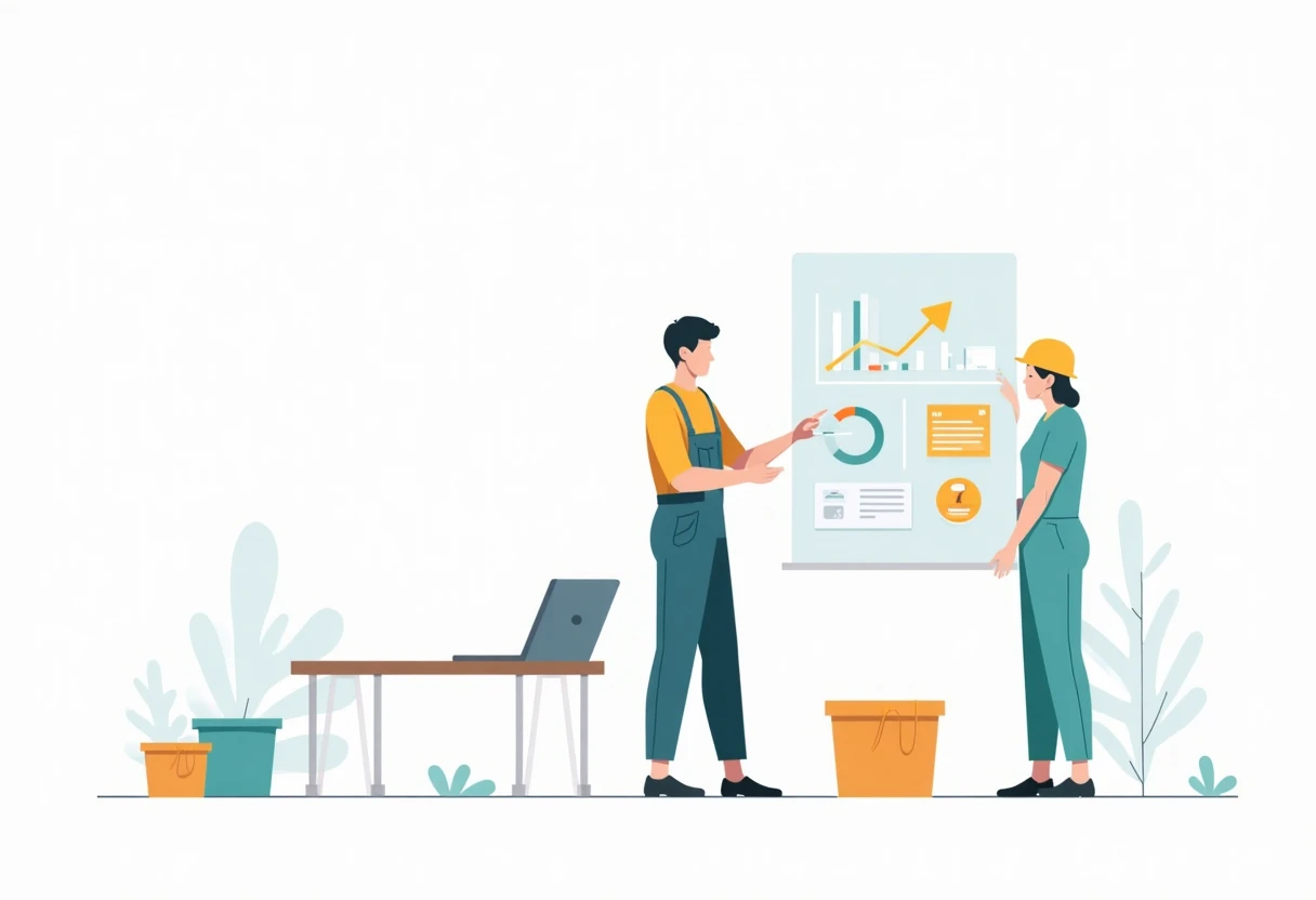 Comparación de salarios en trabajos comerciales